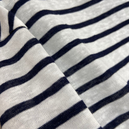 LONG SLEEVE STRIPED T-SHIRT 25S IN COTTON 266046
