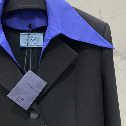 PRADA SHIRT-COLLAR BLAZER STYLE 23