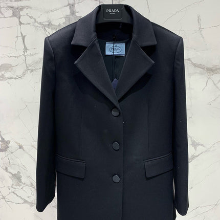 PRADA SHIRT-COLLAR BLAZER STYLE 23