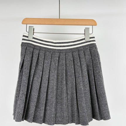 MIUMIU TOP AND SKIRT SET STYLE 373
