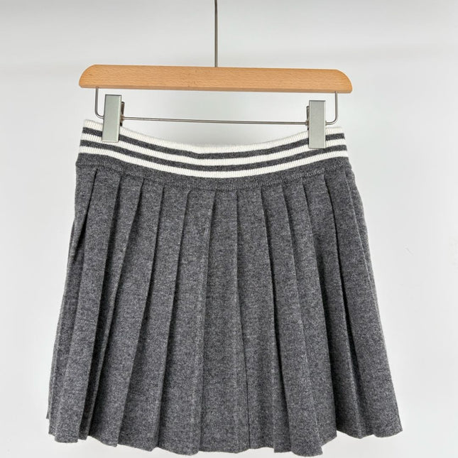 MIUMIU TOP AND SKIRT SET STYLE 373