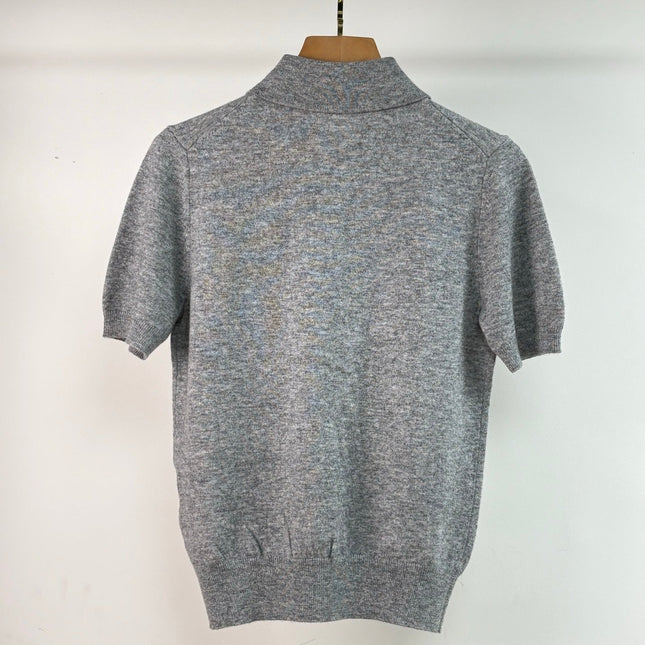 MIUMIU KNITTED POLO SHIRT STYLE 308