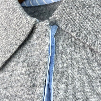 MIUMIU KNITTED POLO SHIRT STYLE 308