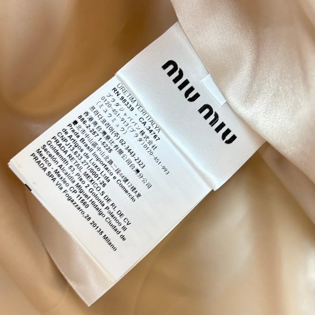 MIUMIU COTTON DOWN JACKET STYLE 45