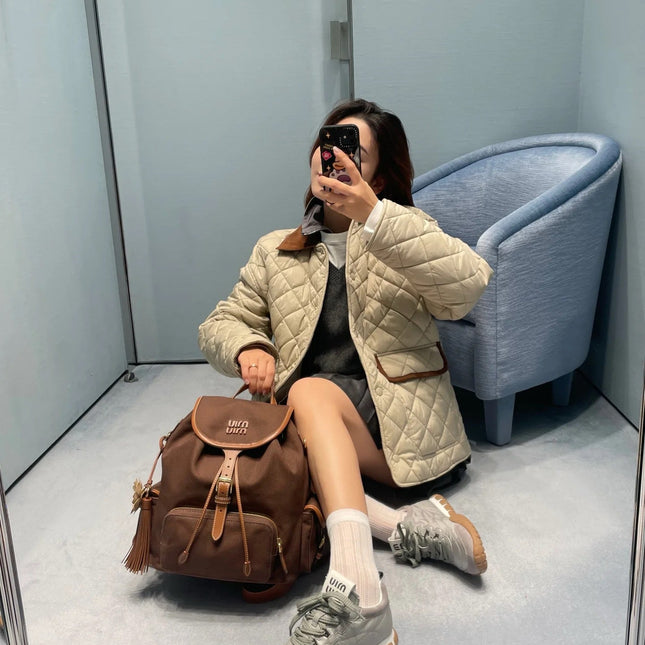 MIUMIU COTTON DOWN JACKET STYLE 45