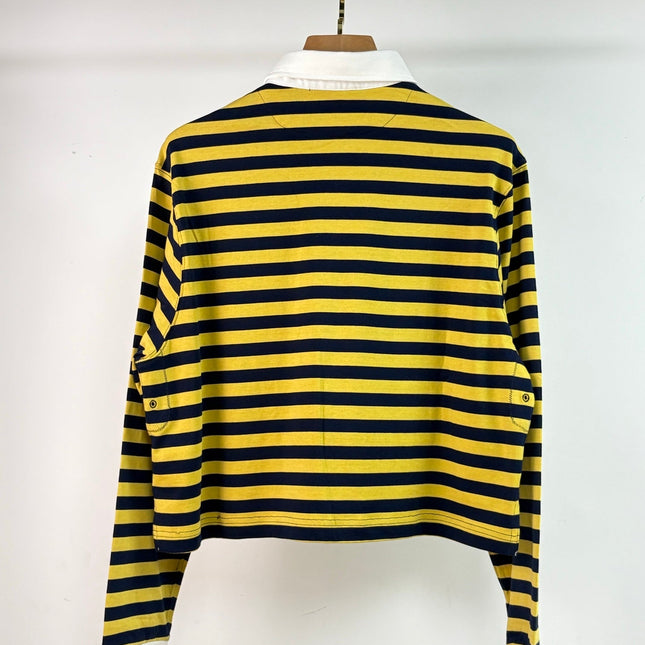 MIUMIU STRIPED SHIRT WITH LAPEL COLLAR STYLE 44