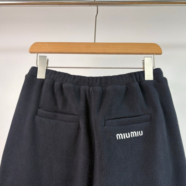 MIUMIU FLEECE SWEATPANTS STYLE 208
