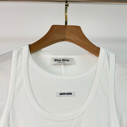 MIUMIU TWO-PIECE T-SHIRT SET STYLE 170