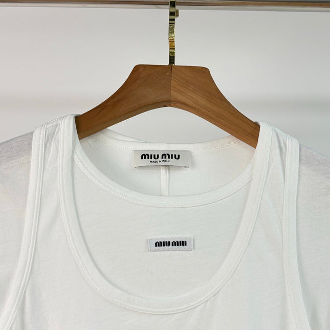 MIUMIU TWO-PIECE T-SHIRT SET STYLE 170