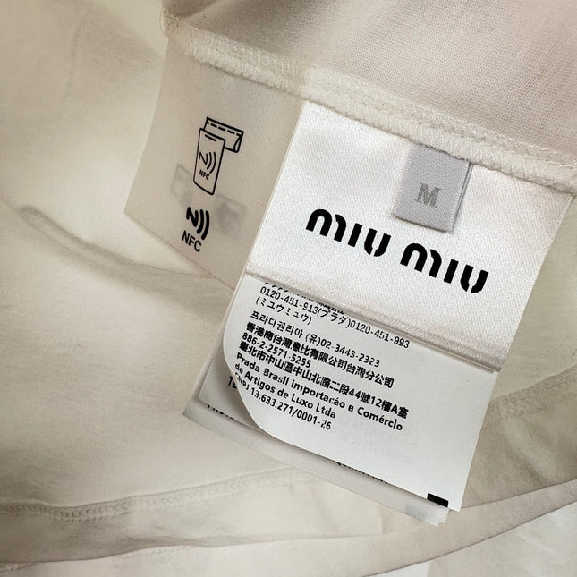 MIUMIU TWO-PIECE T-SHIRT SET STYLE 170