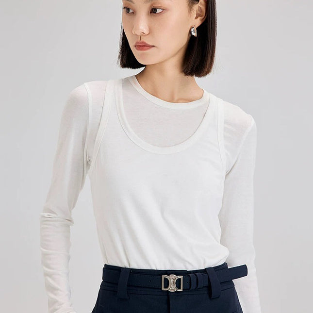MIUMIU TWO-PIECE T-SHIRT SET STYLE 170
