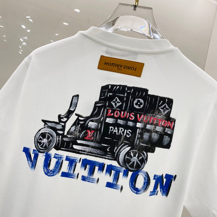 LV T-SHIRT WHITE COTTON 238849
