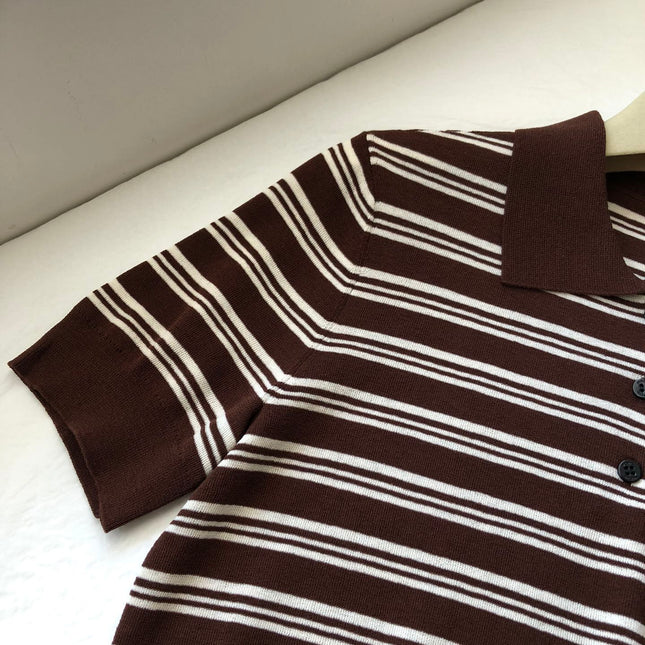 MIUMIU KNIT POLO SHIRT STYLE 212