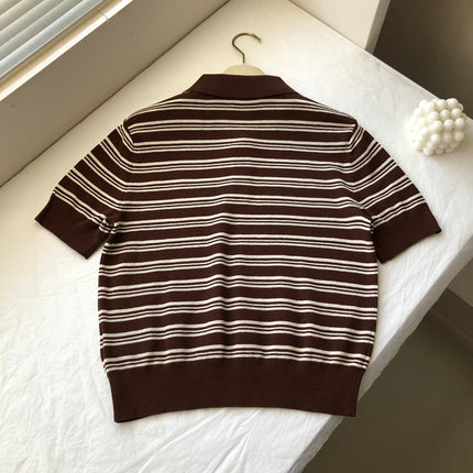 MIUMIU KNIT POLO SHIRT STYLE 212