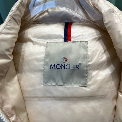 MONCLER 25S DOWN VEST IN BEIGE 009