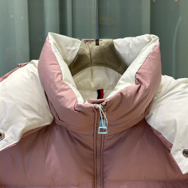 MONCLER 25S PUFFER JACKET IN PINK 012