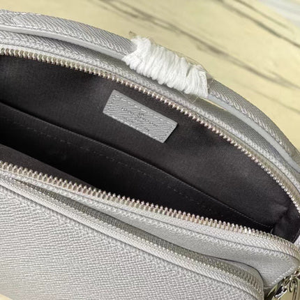  AVENUE MESSENGER 22 IN HARBOR GRAY CALFSKIN