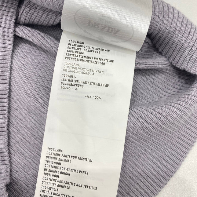 PRADA SHORT-SLEEVE KNIT SWEATER STYLE 194
