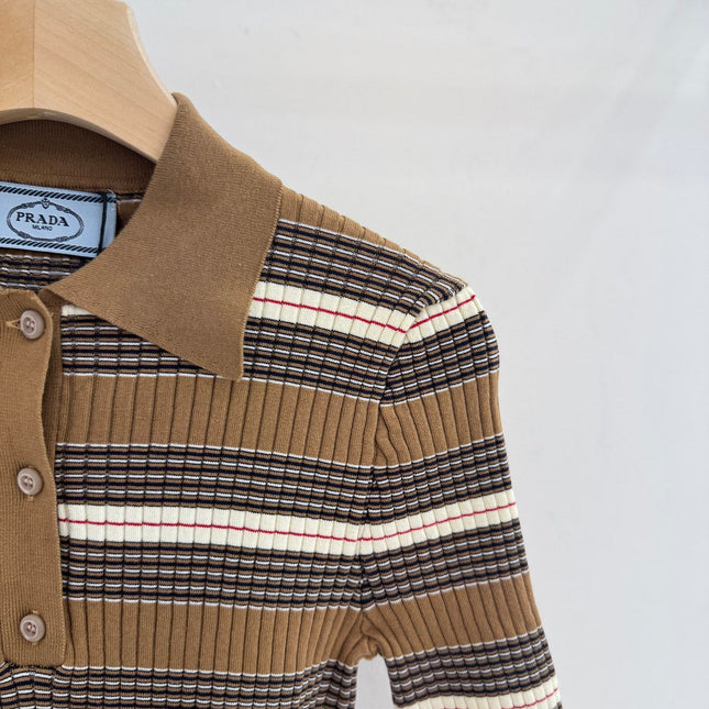 PRADA KNIT POLO STYLE 147