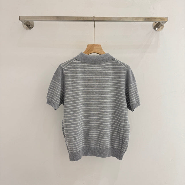 MIUMIU KNIT POLO SHIRT STYLE 390