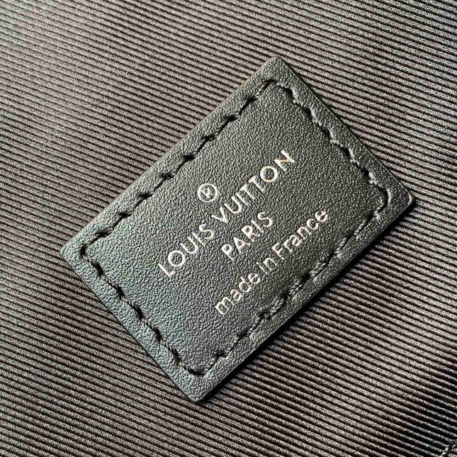 CHRISTOPHER MM BACKPACK 47 IN BLACK DAMIER GRAPHITE CANVAS