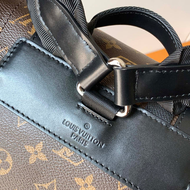 CHRISTOPHER MM BACKPACK 47 IN BROWN MONOGRAM CANVAS