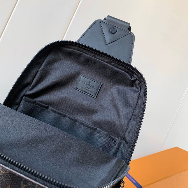 AVENUE SLINGBACK 31 IN BROWN MONOGRAM CANVAS