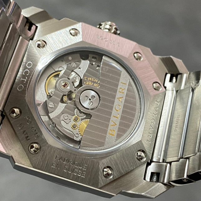 OCTO 41 STEEL BLUE DIAL