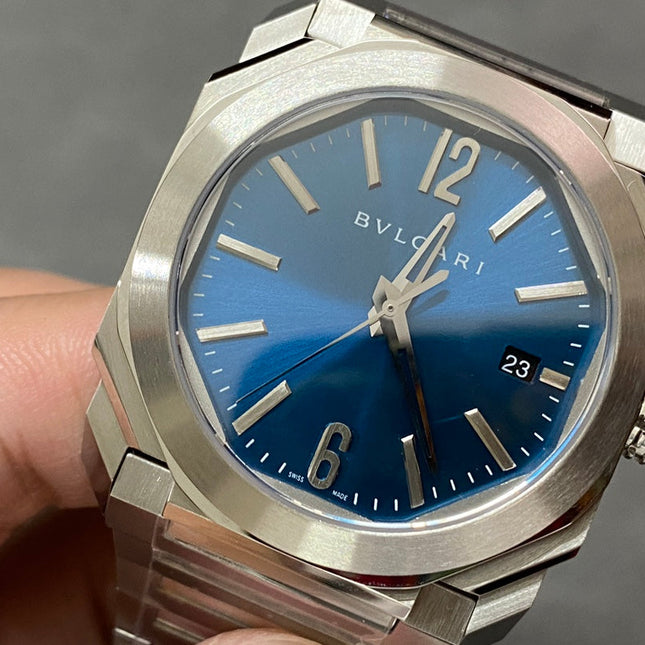 OCTO 41 STEEL BLUE DIAL