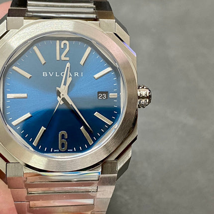 OCTO 41 STEEL BLUE DIAL