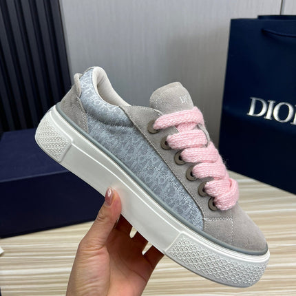 CD B33 SNEAKER GRAY SUEDE AND FABRIC