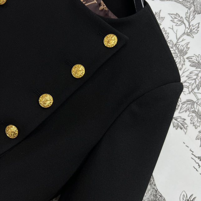 LV 25S ROUND NECK JACKET 263095