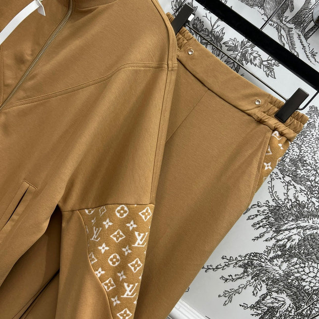 LV 25S ZIPPER JACKET WITH STANDING COLLAR 263107