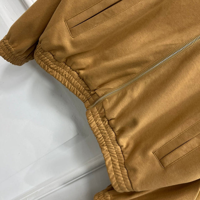 LV 25S ZIPPER JACKET WITH STANDING COLLAR 263107