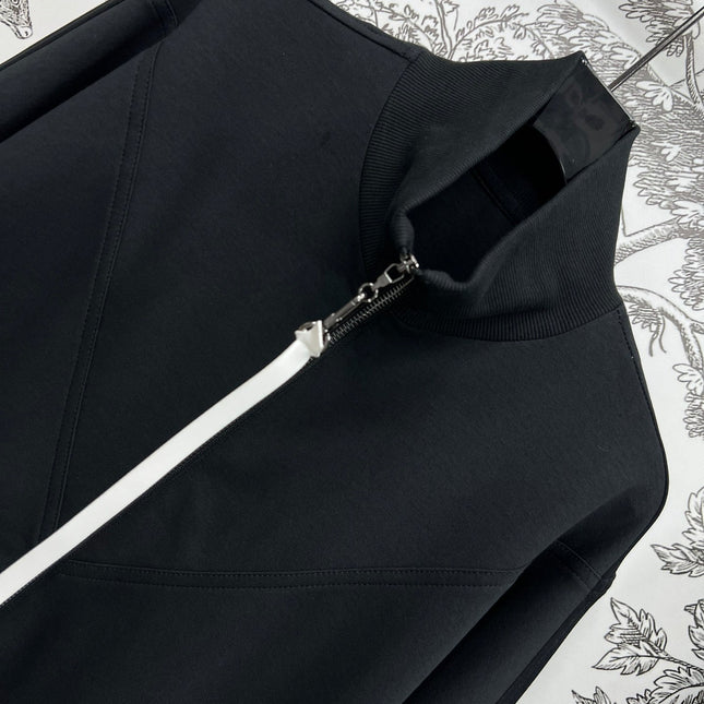LV 25S ZIPPER JACKET WITH STANDING COLLAR 263108