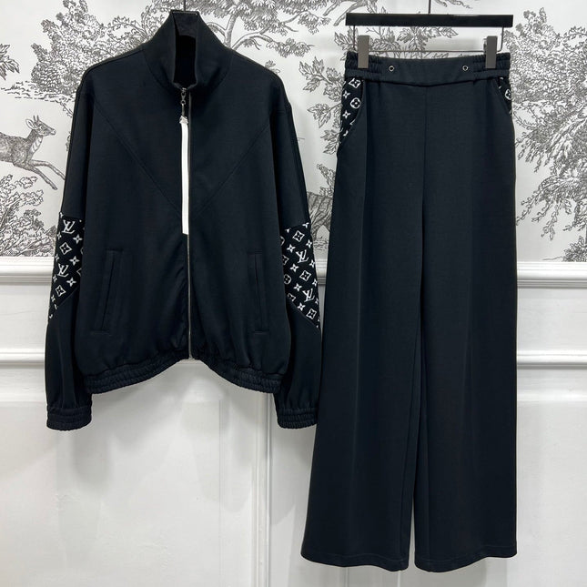LV 25S ZIPPER JACKET WITH STANDING COLLAR 263108
