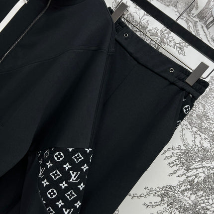 LV 25S ZIPPER JACKET WITH STANDING COLLAR 263108
