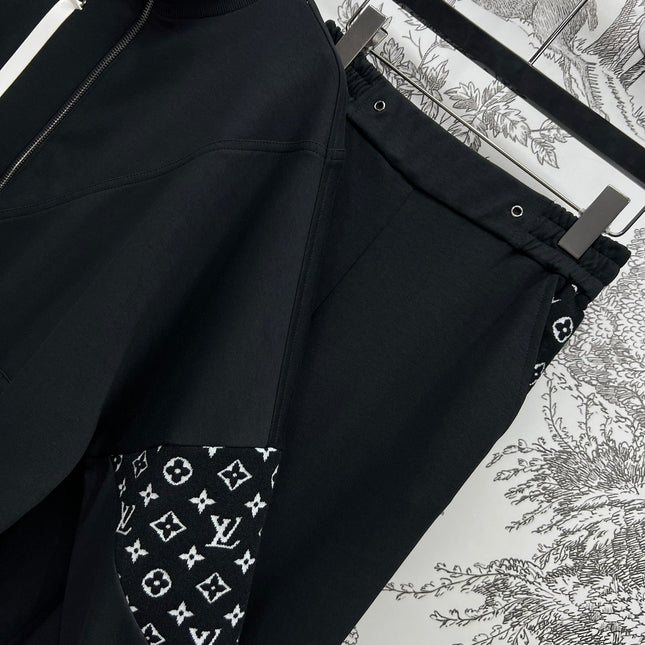 LV 25S ZIPPER JACKET WITH STANDING COLLAR 263108
