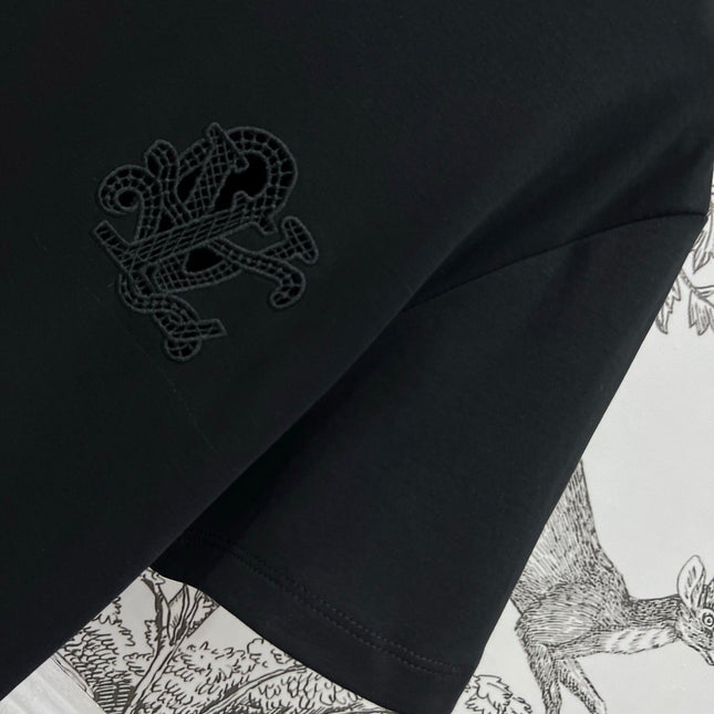 LV 25S SHORT SLEEVE T-SHIRT WITH EMBROIDERED LOGO 263035