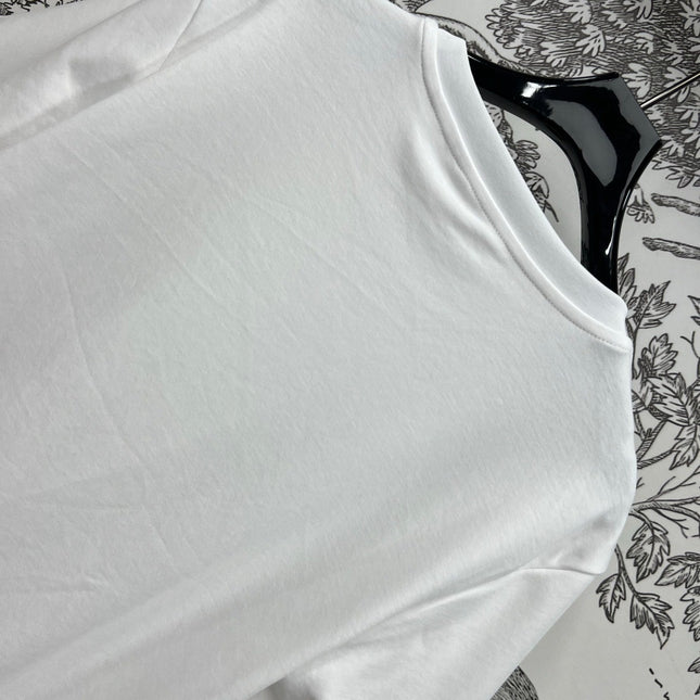 LV 25S SHORT SLEEVE T-SHIRT WITH EMBROIDERED LOGO 263036