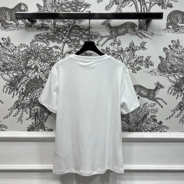 LV 25S SHORT SLEEVE T-SHIRT WITH EMBROIDERED LOGO 263036
