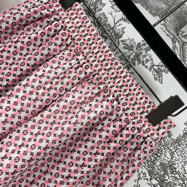 LV 25S SHIRT SHORTS SET IN POLYESTER 263071