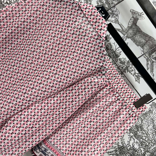 LV 25S SHIRT SHORTS SET IN POLYESTER 263071