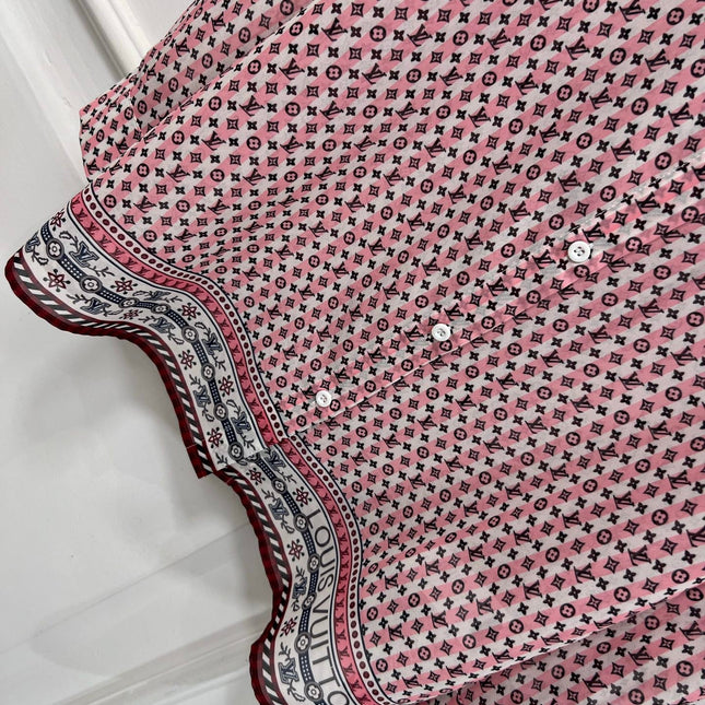 LV 25S SHIRT SHORTS SET IN POLYESTER 263071