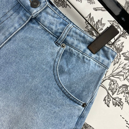 SHORT PANT DENIM JACQUARD SLATE BLUE 266726