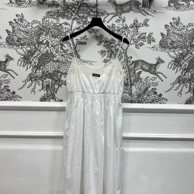 MIUMIU SPAGHETTI STRAP DRESS 268800