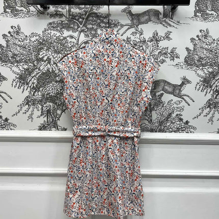 LV SLEEVELESS HIGH NECK DRESS 268691