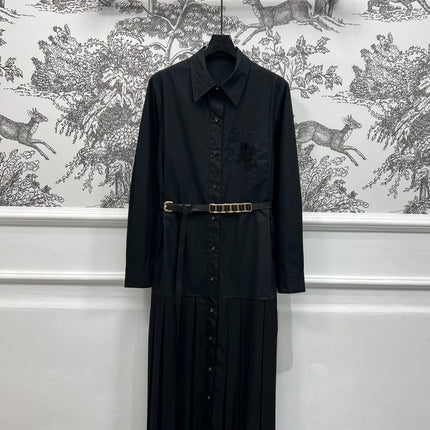 LV PLEATED SKIRT 268730