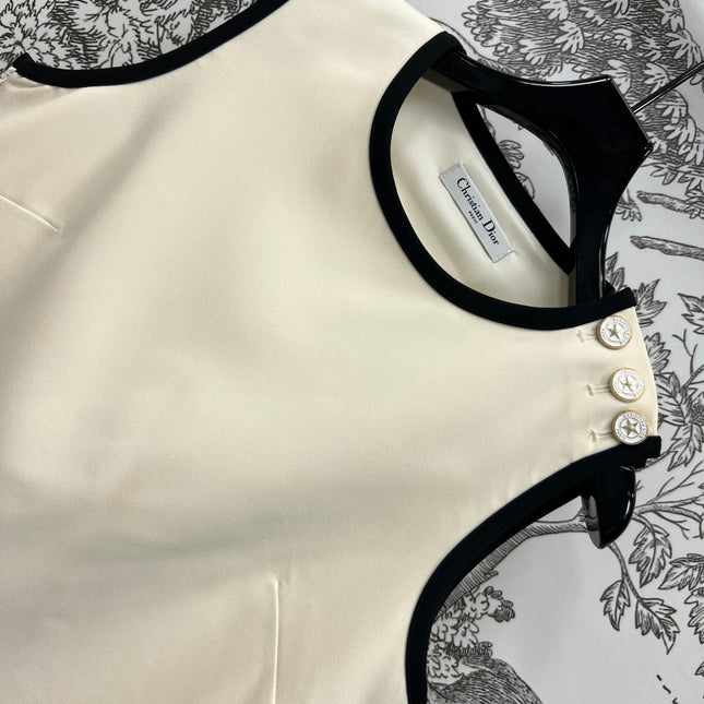DIOR SLEEVELESS SHIFT DRESS 268749