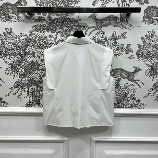 DIOR SLEEVELESS SHIRT 268580